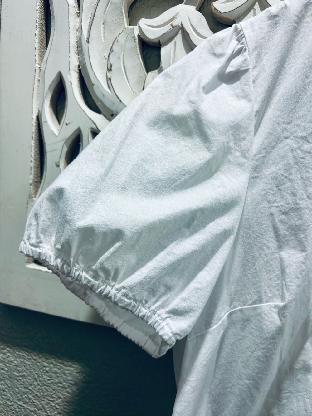 J. Crew Puff-sleeve ruffle-collar top - Picture 5 of 8